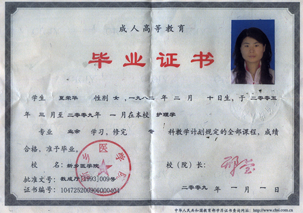 2000年大专毕业证样本_图片